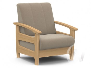Кресло для отдыха Омега (бук лак/CATANIA LATTE) в Подтёсово - podtyosovo.mebel54.com | фото