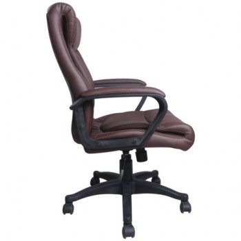 Кресло офисное BRABIX Enter EX-511 (коричневый) в Подтёсово - podtyosovo.mebel54.com | фото