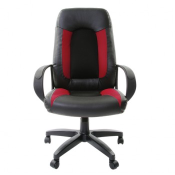 Кресло офисное BRABIX Strike EX-525 (черно-красный) в Подтёсово - podtyosovo.mebel54.com | фото